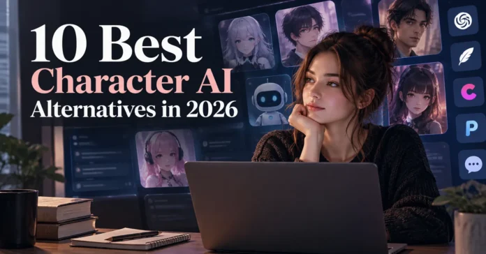 10 Best Character AI Alternatives in 2026 featuring AI characters and character chat platforms